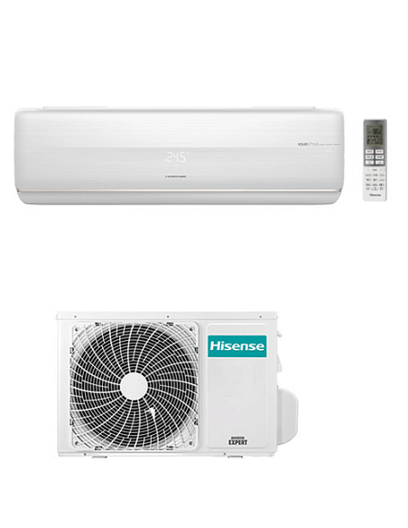 Climatizzatore Condizionatore Hisense Fresh Master R32 Wifi 9000 BTU QF25XW00G INVERTER Classe A+++/A+++ - Climaway