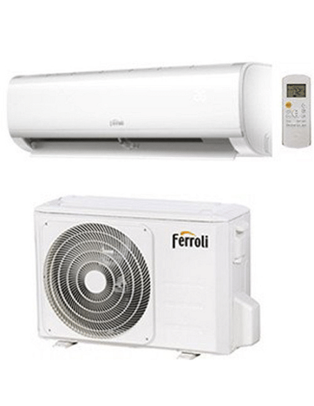 Climatizzatore Condizionatore Ferroli Serie Diamant Plus S Wifi DC Inverter R32 24000 BTU Classe A++/A+ - Climaway