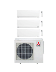 Climatizzatore Condizionatore Mitsubishi MSZ-AY Wifi R32 Trial Split Inverter 12000 + 12000 + 15000 BTU con U.E. MXZ-4F72VF C... 2