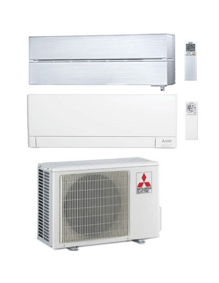 Climatizzatore Condizionatore Mitsubishi MSZ-AY + Kirigamine Style Bianco Wifi Dual Split R32 Inverter 9000 + 12000 BTU con U...