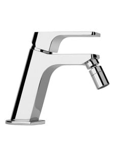 Rubinetto Miscelatore monoforo per bidet serie Twilight Jacuzzi senza scarico 0TI00092JA00 cromato - Climaway