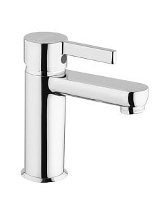 Rubinetto Miscelatore monoforo per lavabo serie Fiamma Jacuzzi senza scarico 0FM00286JA00 cromato - Climaway