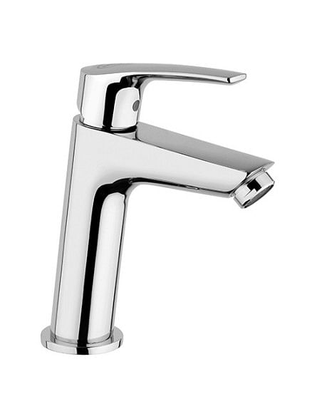 Rubinetto Miscelatore monoforo per lavabo serie Lucente Jacuzzi senza scarico 0LU00286JA00 cromato - Climaway