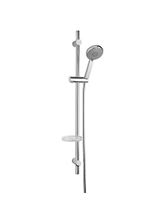 Saliscendi Jacuzzi serie Aurora con portasapone e doccia anticalcare 0AO00900JA00 cromato - Climaway