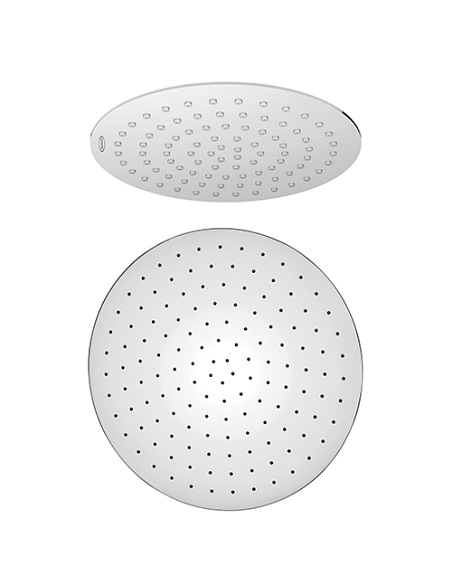 Soffione Jacuzzi tondo in acciaio inox ultrapiatto diametro 200mm art. 1811051JA00 - Climaway