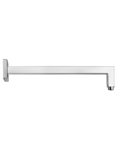 Braccio doccia Jacuzzi a parete lunghezza 400mm sezione quadra 25x25mm art. 1111009JA00 cromato - Climaway