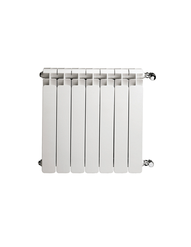 Termosifone Radiatore in alluminio da 7 elementi Faral ALBA interasse 600 mm - Climaway