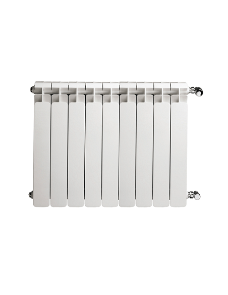 Termosifone Radiatore in alluminio da 9 elementi Faral ALBA interasse 600 mm - Climaway