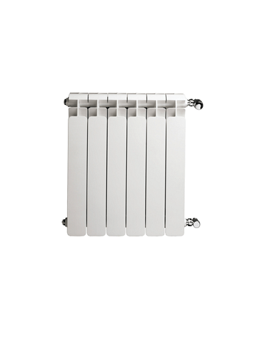 Termosifone Radiatore in alluminio da 6 elementi Faral ALBA interasse 800 mm - Climaway