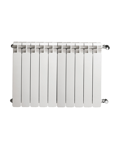 Termosifone Radiatore in alluminio da 10 elementi Faral ALBA interasse 800 mm - Climaway