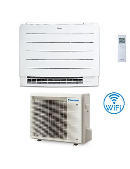 Climatizzatore GARANZIA ITALIA Daikin Serie FVXM-A Console Pavimento Perfera 9000 BTU FVXM25A9 WIFI INVERTER Classe A+++/A++ ...
