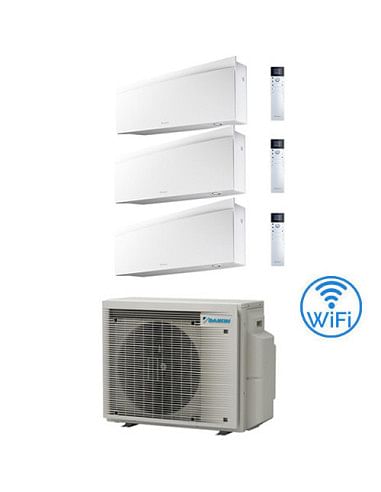 Climatizzatore GARANZIA ITALIA Daikin EMURA Trial Split Inverter 7000 + 7000 + 12000 BTU con U.E. 3MXM52A9 Classe A+++/A+++ N...