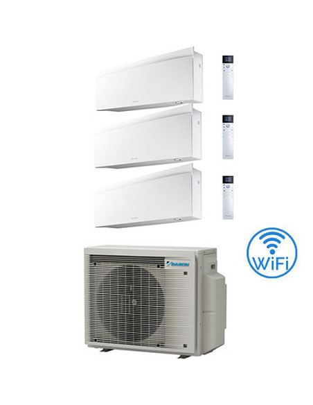 Climatizzatore GARANZIA ITALIA Daikin EMURA Trial Split Inverter 7000 + 7000 + 12000 BTU con U.E. 3MXM52A9 Classe A+++/A+++ N...
