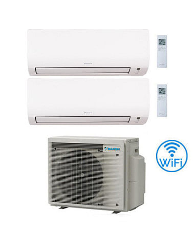 Climatizzatore GARANZIA ITALIA Daikin Comfora WIFI INCLUSO Dual Split Inverter 7000 + 7000 BTU con U.E. 2MXM40A9 Classe A+++/...