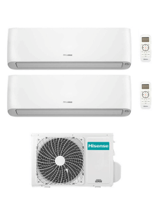 Climatizzatore Condizionatore Hisense Energy Pro Plus (Hi Energy) Wifi R32 Dual Split Inverter 9000 + 9000 BTU con U.E. 3AMW6... 2