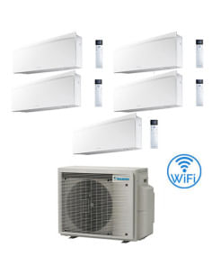 Climatizzatore GARANZIA ITALIA Daikin EMURA Penta Split Inverter 9000 + 9000 + 9000 + 9000 + 9000 BTU con U.E. 5MXM90A9 Class...