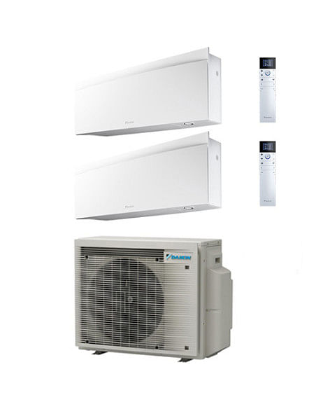 Climatizzatore GARANZIA ITALIA Daikin EMURA Dual Split Inverter Wifi 7000 + 7000 BTU con U.E. 2MXM40A9 Classe A+++/A++ NOVITA...