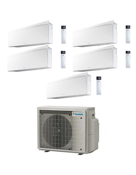 Climatizzatore GARANZIA ITALIA Daikin EMURA Penta Split Inverter 9000 + 9000 + 9000 + 9000 + 9000 BTU con U.E. 5MXM90A9 Class...
