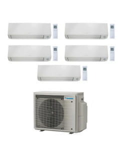 Climatizzatore GARANZIA ITALIA Daikin Perfera All Seasons Wifi Penta Split Inverter 7000 + 9000 + 9000 + 9000 + 18000 BTU con... 2