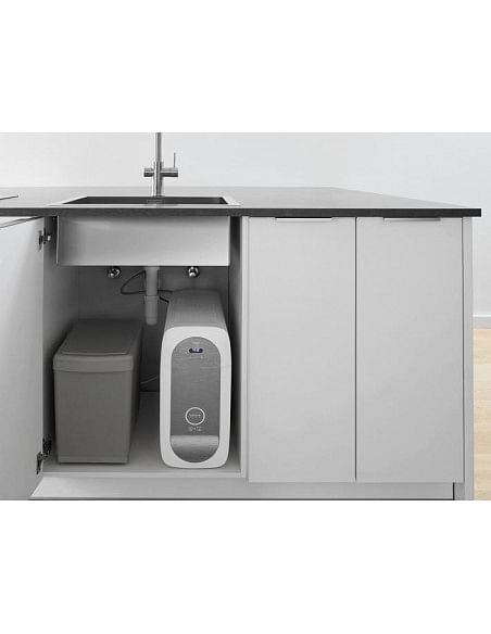 Grohe Blue Home miscelatore monocomando per lavello con sistema filtrante dell'acqua con refrigeratore bocca a C 31455001 - C...