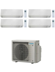Climatizzatore GARANZIA ITALIA Daikin Perfera All Seasons Wifi Quadri Split Inverter 9000 + 9000 + 12000 + 18000 BTU con U.E.... 2