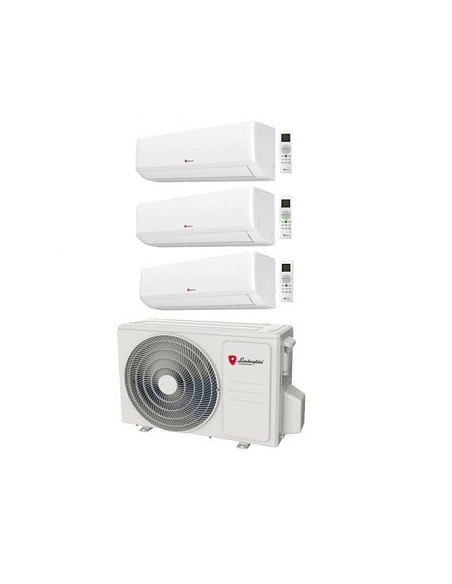 Climatizzatore Condizionatore Lamborghini Rubino Plus R32 Wifi Trial Split 7000 + 7000 + 7000 BTU con U.E. 28-4 2CO9AA2L 2700...