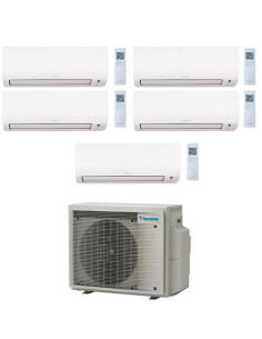 Climatizzatore GARANZIA ITALIA Daikin Comfora WIFI INCLUSO Penta Split Inverter 9000 + 9000 + 9000 + 9000 + 9000 BTU con U.E.... 2