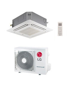 Climatizzatore Condizionatore LG Cassetta 4 vie Standard Inverter R32 9000 BTU CT09F classe A++/A+ con TELECOMANDO PWLSSB21H ...