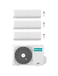 Climatizzatore Condizionatore Inverter Hisense Energy Ultra Ecosense Wifi R32 Trial Split 7000 + 9000 + 18000 BTU con U.E. 4A... 2