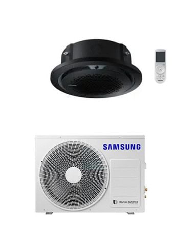 Climatizzatore Condizionatore Inverter Monosplit R32 Samsung Cassetta 360° 24000 BTU AC071RNNDKG/EU Classe A++/A+ CON PANNELL...