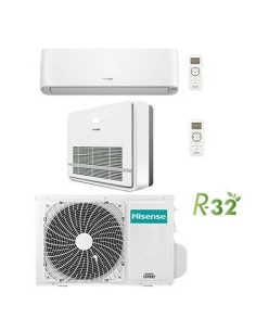 Climatizzatore Condizionatore Hisense Console + Energy Pro Plus 9000 + 12000 BTU R32 Dual split Inverter con U.E. 2AMW52U4RXC... 2