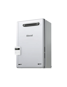 Scaldacqua Scaldabagno murale a gas metano Rinnai Infinity Enjin 20e Esterno flusso forzato per installazioni esterne + Coman...