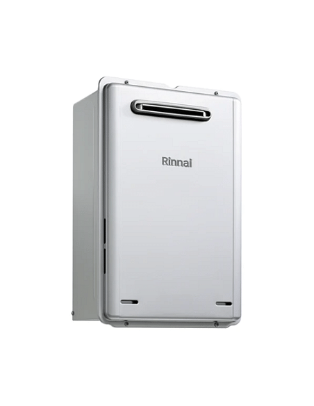 Scaldacqua Scaldabagno murale a gas metano Rinnai Infinity Enjin 20e Esterno flusso forzato per installazioni esterne + Coman...