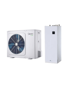 Pompa di calore Midea R32 10kW M-Thermal Arctic Series All In One con accumulo ACS integrato da 190L con unità esterna MHA-V1... 2