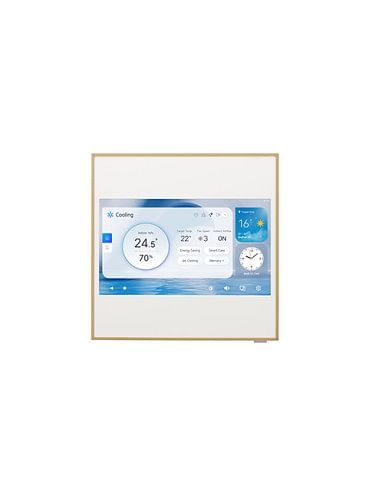 Climatizzatore Condizionatore LG Inverter Unità Interna a parete serie Artcool Gallery LCD Wifi 12000 BTU A12GA2 NSE - Climaway