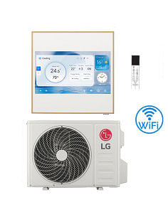 Climatizzatore Condizionatore LG Artcool Gallery LCD Wifi 9000 BTU A09GA2 INVERTER NOVITÁ 2024 classe A++/A+ - Climaway