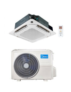 Climatizzatore Condizionatore Midea Cassetta 4 vie Slim R32 24000 BTU MCD2-24HRFNX(GA) INVERTER Classe A++/A+ - Climaway