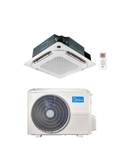 Climatizzatore Condizionatore Midea Cassetta 4 vie Slim R32 24000 BTU MCD1-24HRFNX(GA) INVERTER Classe A++/A+ - Climaway