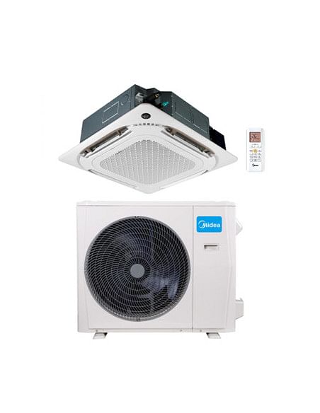 Climatizzatore Condizionatore Midea Cassetta 4 vie Slim R32 30000 BTU MCD1-30HRFNX(GA) INVERTER Classe A++/A+ - Climaway