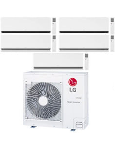 Climatizzatore Condizionatore LG Dualcool Premium R32 Wifi Penta Split Dual Inverter 9000 + 9000 + 9000 + 9000 + 9000 BTU con... 2