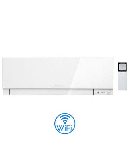 Climatizzatore Condizionatore Mitsubishi MSZ-AY più Kirigamine Zen Bianco Wifi R32 Trial Split Inverter 9000 + 9000 + 12000 B...