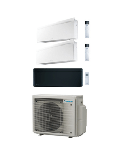 Climatizzatore GARANZIA ITALIA Daikin EMURA più Stylish Trial Split Inverter 7000 + 9000 + 12000 BTU con U.E. 3MXM52A9 Classe... 2