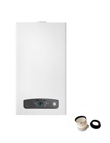 Caldaia Ariston Cares S 24 EU2 murale a condensazione cod. 3301637 capacità 24 kW a Gas Metano o GPL Low nox + adattatore sdo...