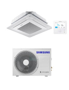 Climatizzatore Condizionatore Inverter Monosplit R32 Samsung Mini Cassetta 4 vie Windfree 18000 BTU AC052RNNDKG/EU Classe A++...