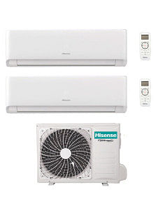 Climatizzatore Condizionatore Inverter Hisense Energy Ultra Ecosense Wifi R32 Dual Split 9000 + 9000 BTU con U.E. 2AMW42U4RGC... 2