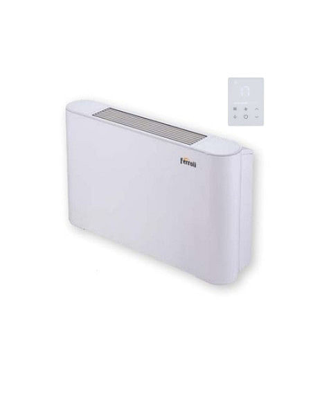 Ventilconvettore a pavimento/soffitto da arredo Ferroli Fan Coil JOLLY TOP - DC INVERTER Bianco VM150 Pot. Frig. 1,06 Kw - Po...