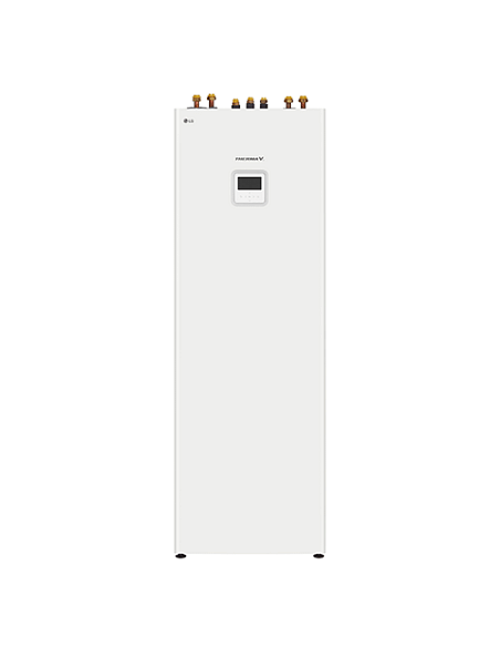 LG Therma V Hydrosplit con unità esterna trifase R32 HU143MRB.U30 più unità interna HN1616Y.NB1 capacità 14 kW (Pompa di calo...