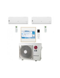 Climatizzatore Condizionatore LG Libero Smart + Artcool Gallery LCD R32 Trial Split Inverter 7000 + 7000 + 9000 BTU con U.E. ... 2