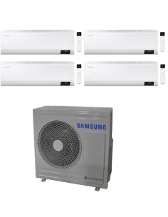 Climatizzatore Condizionatore Samsung Windfree Elite R32 Wifi Quadri Split Inverter 9000 + 9000 + 12000 + 12000 BTU con U.E. ... 2