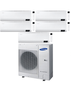 Climatizzatore Condizionatore Samsung Windfree Elite R32 Wifi Penta Split Inverter 9000 + 9000 + 12000 + 12000 + 12000 BTU co... 2